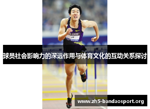 球员社会影响力的深远作用与体育文化的互动关系探讨 球员社会影响力的深远作用与体育文化的互动关系探讨